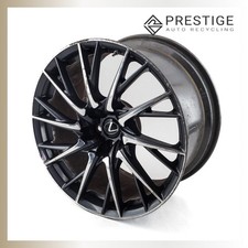 2015-2024 LEXUS RC F Alloy Wheel Rim 19" x 10J 20 Spoke w/ Cap Rear 42611-24780
