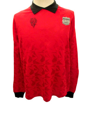 Sondico Premier Range Goalkeepers Vintage Soccer Jersey Mens Large Padded Elbow.