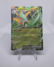 Pokemon TCG Sv: Black Bolt Serperior ex 003/086 Double Rare Holo EN NM