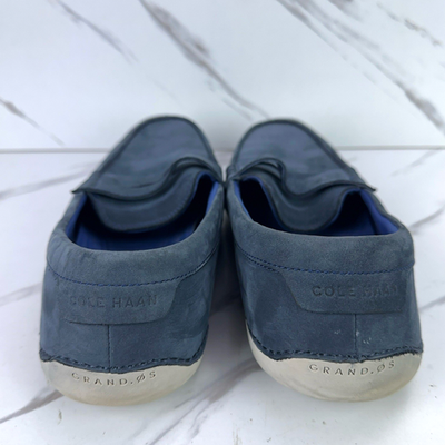 COLE HAAN MOTOGRAND Penny Loafer Driving Moc 10.5 M Blue  display picture 2