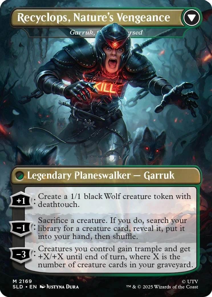 MTG Secret Lair Secret Scare Superdrop The Office Dwight's Destiny