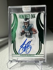 2025 Panini Flawless - Saquon Barkley 4/5 Honored Ink Emerald Auto - See Note