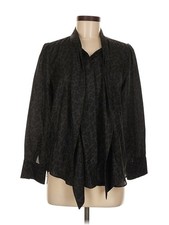 Ann Taylor Women Black Kimono M Petites