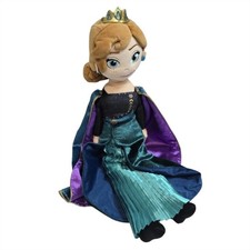 Disney Store Frozen 2 Queen Princess Anna Plush 18" Stuffed Animal Ana Parks GUC