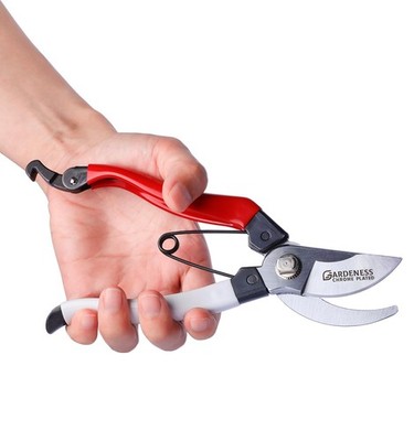 Pruning Shears, Professional Bypass Heavy Duty Garden Pruner Secateurs   Ligh...