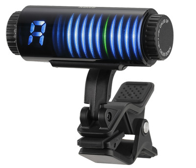 KORG Sledgehammer Pro Clip-On Tuner Black Digital Guitar Bass Ukulele STROBE