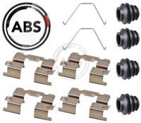 A.B.S. 0137Q ZubehöRsatz FüR Scheibenbremsbelag ZubehöRsatz Bremsbelag