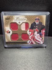 Upper Deck 2008 Team Canada Master Collection Roberto Luongo Memorabilia WS-RL
