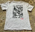 Vintage White Marvel Comics T-Shirt - X-MEN & Wolverine - Size: M