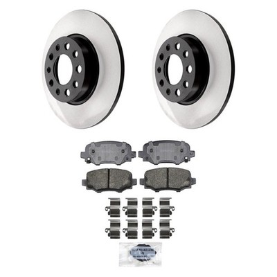 For Jeep Renegade 15-17 Wagner SevereDuty Rear Brake Kit w Semi-Metallic Pads