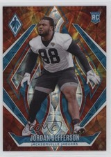 2024 Panini Phoenix Rookies FireBurst /350 Jordan Jefferson #209 1k7d