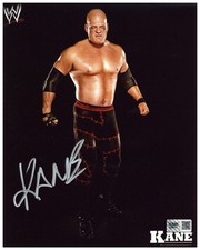 Kane Signed WWE The Big Red Machine Autographed Zobie COA