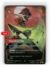 Shuriken Flip [Foil] #140 Prices | Riftbound Vendetta