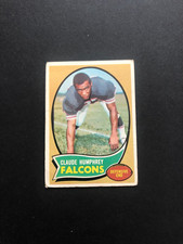 1970 Topps - Claude Humphrey #156 - Rookie Card !!! - Good. rookie card picture