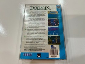 Ecco the Dolphin (Sega CD, 1993) CIB Complete w Manual + Reg Card + Foam LN MINT