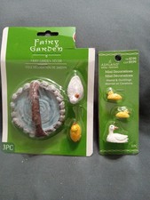 Fairy Garden duck miniatures