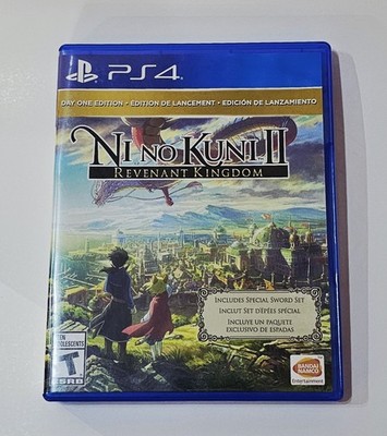 Ni no Kuni II Revenant Kingdom (Sony PlayStation 4 PS4, 2018) - Great Condition