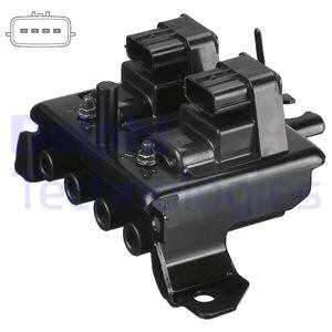 ENGINE IGNITION COIL DELPHI GN10554-12B1 A FOR MAZDA MX-5 I 1.8 1.8L 96KW - Image 2 of 4
