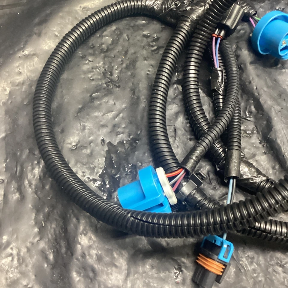 NUEVO 2005-2007 JEEP LIBERTY FARO LÁMPARA CABLEADO GENUINO MOPAR 55156821AC OEM Foto 3 de 4