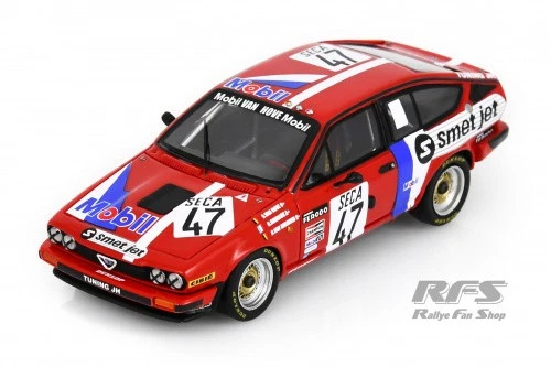 Alfa Romeo Alfetta GTV 6 24h Spa 1982 van Hove Snobeck 1:43 Spark SB 543 - Bild 1 von 1