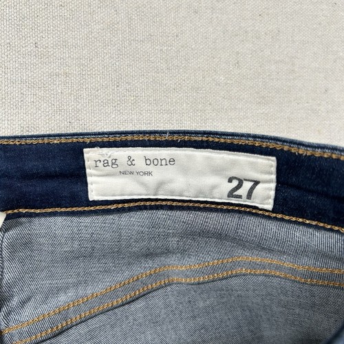 Rag & Bone Jeans Womens 27 Nina High Rise Ankle Skinny Crop Capri Designer - Picture 4 of 13
