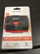 USB 2.0 to SATA / 40  44-Pin IDE 3-in-1 w/ One-Touch Backup Hard Drive Adapter