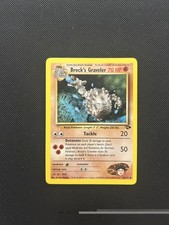 Brock’s Graveler 34/132 | Gym Challenge | Non Holo Pokemon Card LP