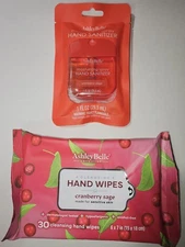 Ashley Belle Cranberry Sage Hand Sanitizer & Hand Wipes