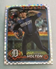 Tyler Holton 2024 Topps Chrome Update #USC192 Rookie RC X-Fractor Detroit Tigers