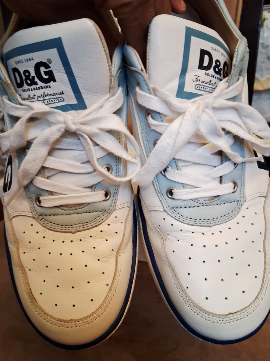 🤩 Rare Dolce & Gabbana Sneakers/shoes Low Top Vintage D&G Mens SZ