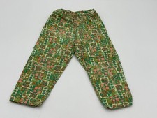 Vintage 50s/60s Girls Spring/Summer Floral Pants Stretch WaistCottonMeasurements