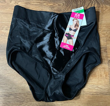 Maidenform FLEXEES Black Firm Control Slimming Brief, Size Large 2354 VINTAGE