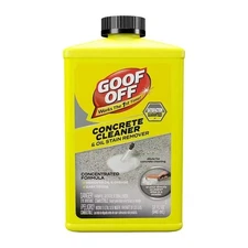 Goof Off Concrete Cleaner And Oil Stain Remover 32 Oz. FOR TOUGH STAINS