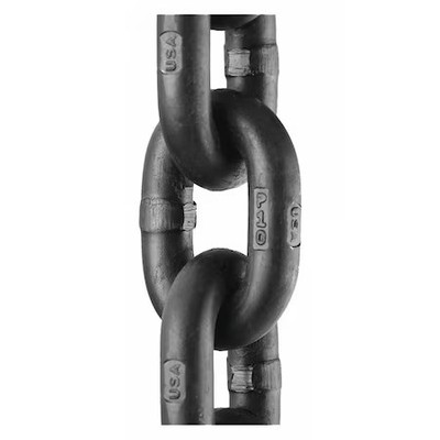 Peerless Chain 5510820 Chain, Straight, 20 Ft., 22, 600 Lb., Welded
