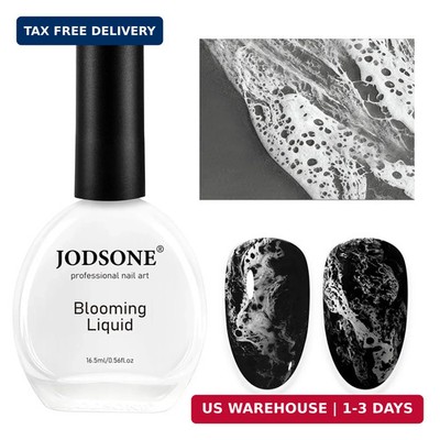 JODSONE Ocean Wave Blooming Gel Nail Polish,16.5ml Wave White Blooming Liquid fo