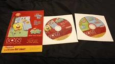 Playskool ION Educational Gaming System Spongebob Best Day Ever & Demo Discs