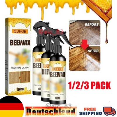 Beeswax Spray - Cleans, Polishes, and Protects All Treated Wood Types