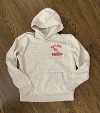Gap SF Cal Cleats Mens Sweatshirt Size Medium Oatmeal Gray Hoodie