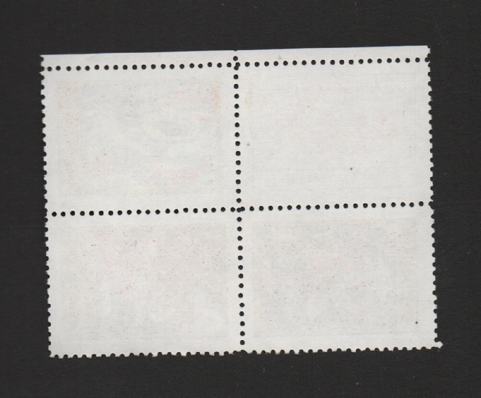 MACEDONIA 1992 IMPUESTO OBLIGATORIO. BLOQUE DE 4 INQUILINOS SEMANA CRUZ ROJA *MNH* Foto 2 de 2