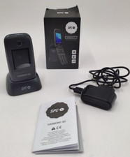 SPC Harmony 4G Klapphandy Senioren große Tasten Ladestation Schwarz