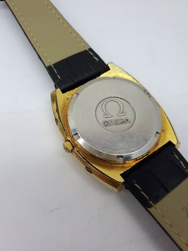VTG RARE OMEGA GENEVE MEGAQUARTEZ 32 KHz NICE DIAL CAL 1310 MEN’S DATE WATCH Ω - Picture 8 of 12