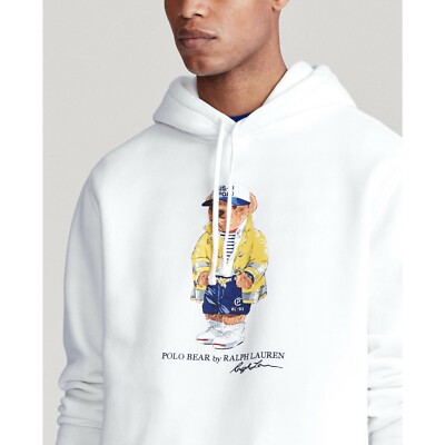 Polo Ralph Lauren Limited Edition CP 93 Sailing Bear Fleece Hoodie