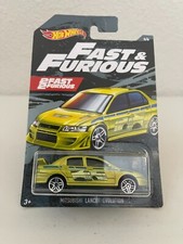 HOT WHEELS 2019 WM EXCLU SET: Fast & Furious No.3/6 Mitsubishi Lancer Evolution 