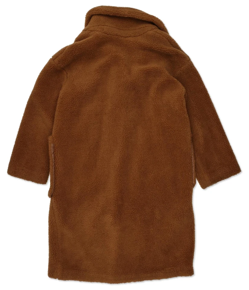 CHAQUETA OSO DE PELUCHE ASOS Abrigo 302792 Color Marrón Camel Talla US 12 Foto 3 de 3