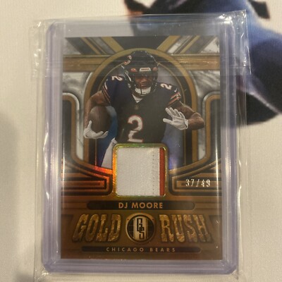 2023 Panini Gold Standard No. GR-DJM DJ Moore 37/49