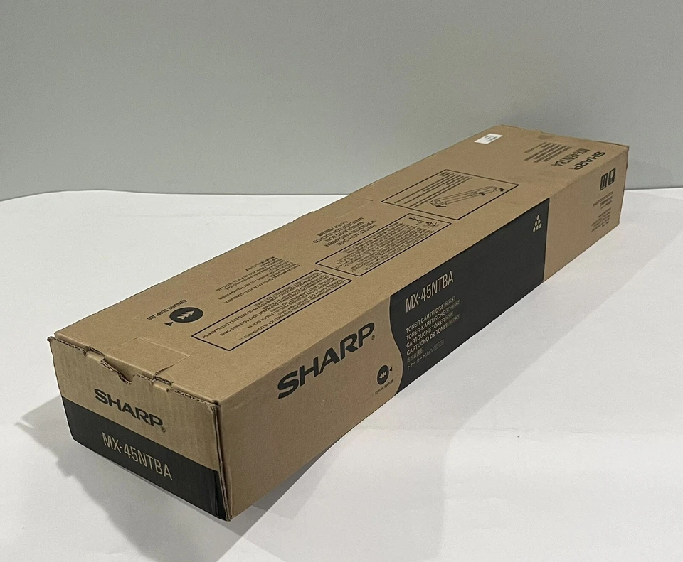 Genuine Sharp MX-45NTBA Black Toner Cartridge for MX-3500N. MX-3501N - NEW - Image 4 of 4