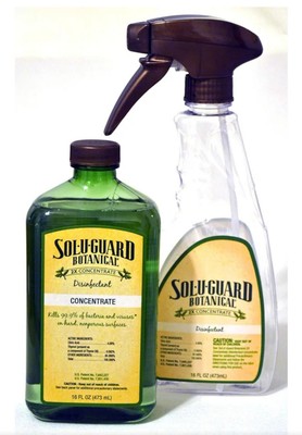 Melaleuca: Sol-U-Guard Botanical 2x Disinfectant 16 oz +Mixing Spray Bottle *NEW