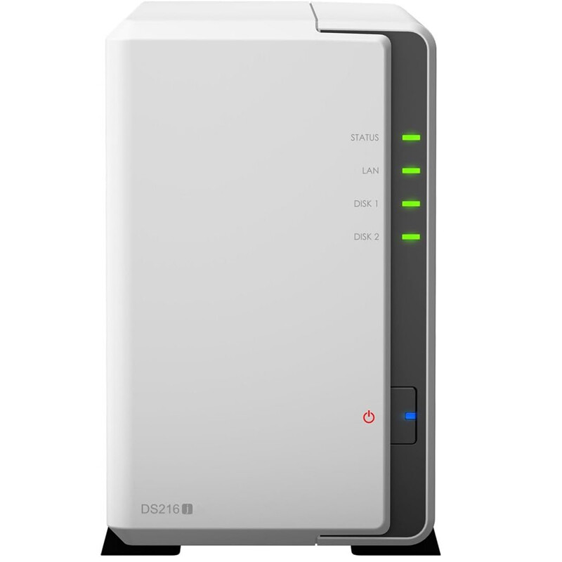 Synology DS216j DDR3 512MB Dual Core 1.0GHz 2x BAY NAS