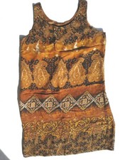 GABRIELLE Earth Tone Long Lined Dress Plus Size 22