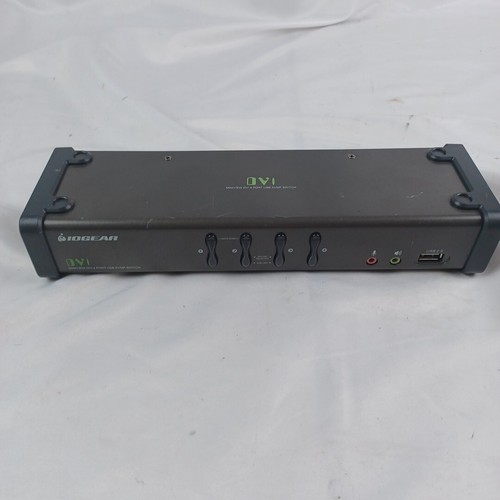 IOGEAR GCS1104 Miniview 4-Port USB DVI KVMP Switch No AC power supply
